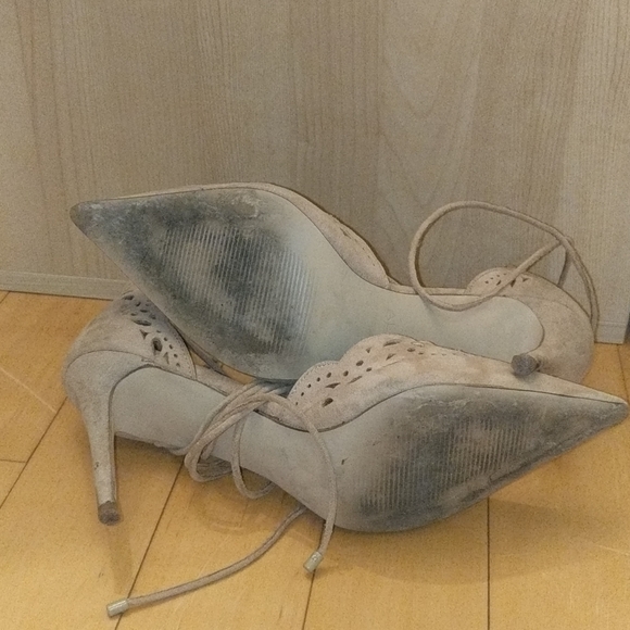 Aldo pointed beige tan heels size 8.5 - Picture 3 of 4